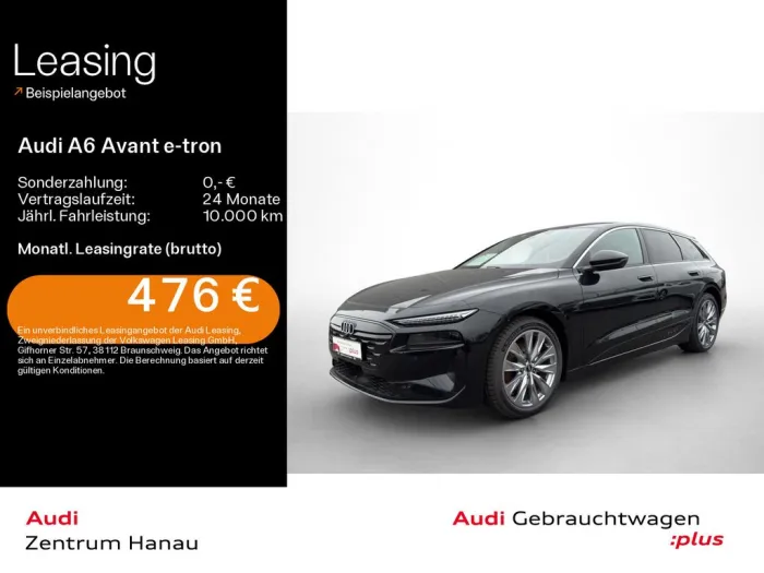 Audi A6 Avant e-tron*0,25%*MATRIX*WÄRMEPUMPE*AHK*NAVI