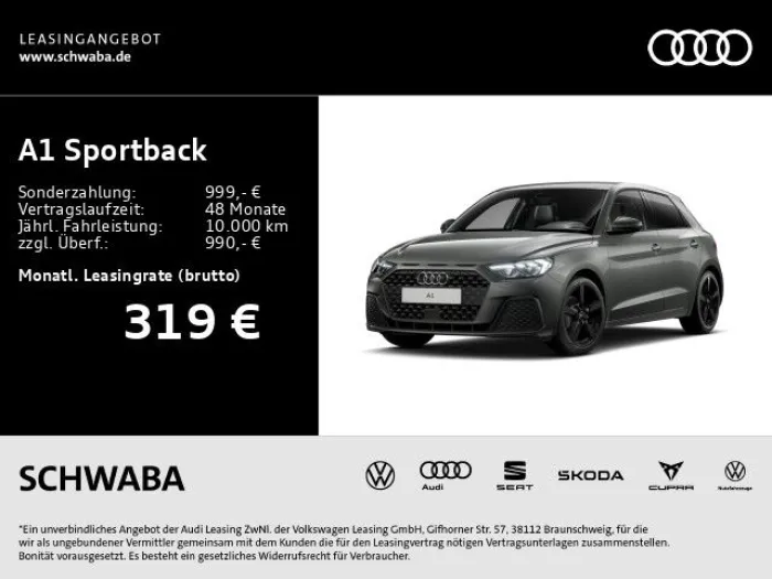 Audi A1 Sportback 30 TFSI S tronic *SLINE*SOUND*LED*