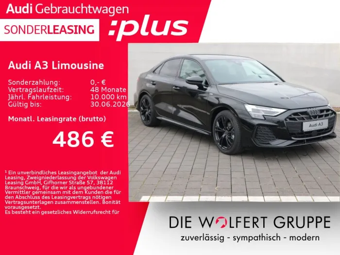 Audi A3 Limousine S line 35 TFSI S tronic