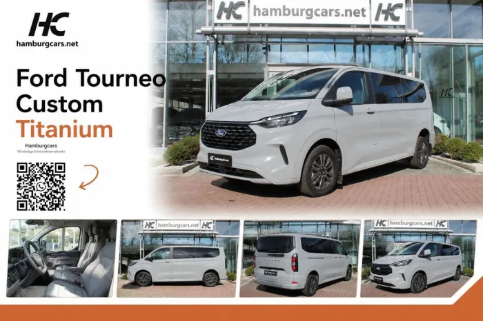 Ford Tourneo Custom Titanium 2.0 EcoBlue L2H1 - 9 ...