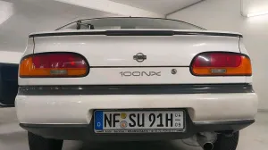 Nissan 100NX Twintop weiß H-Abnahme Oldtim...
