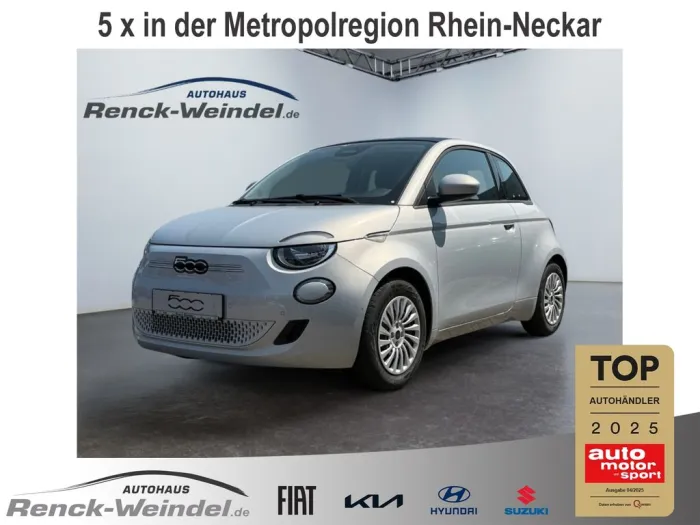 Fiat 500e Cabrio Blue Edition Navi Apple CarPlay Andr