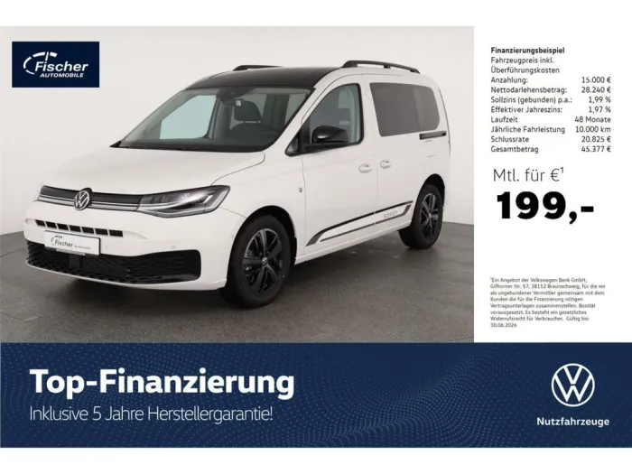 Volkswagen Caddy Life 2.0 TDI Edition LED/NAV/AHK/RFK/SHZ