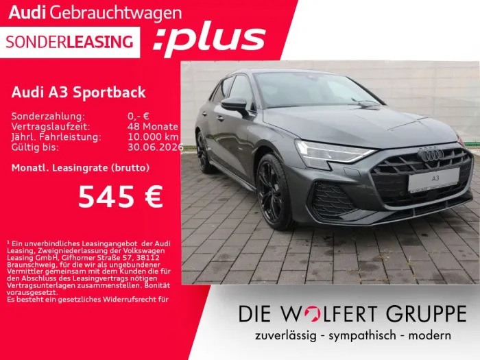 Audi A3 Sportback S line 35 TDI S tronic*AHK*MATRIX*