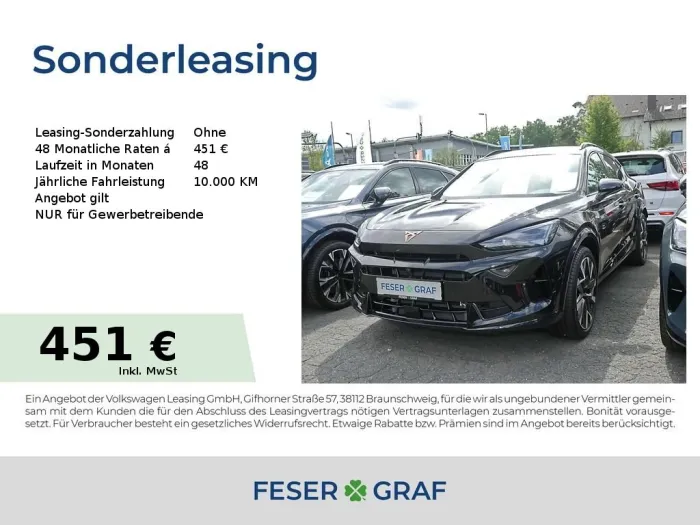 Cupra Formentor VZ 1.5 e-Hybrid DSG AHK Matrix Navi
