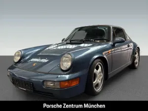 Porsche 964 911 Carrera 4 Targa Leder-blau 115.000 km