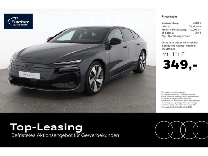 Audi A6 e-tron Sportback Performance LP: 96.495,- /Pa