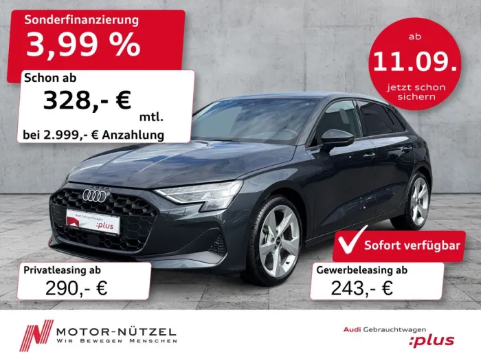 Audi A3 Sportback 30 TDI LED+NAVI+RFK+ACC+AHK+18