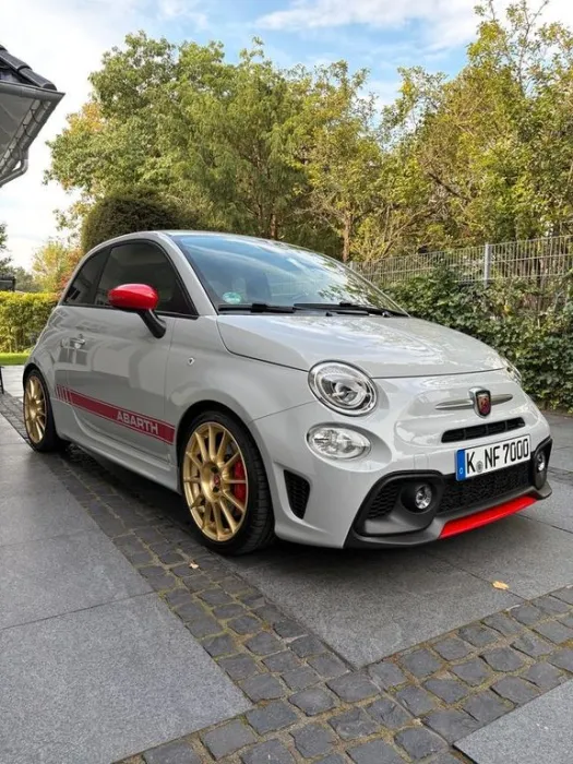 Abarth 595 - KW V3 - MWSt. - G-Tech Auspuff 