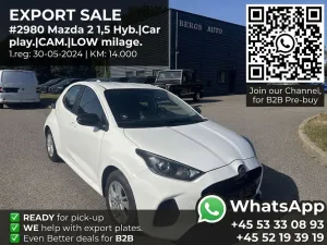 Mazda 2 Hybrid.-Car play.-CAM.-ACC.-LOW milage.-#2980