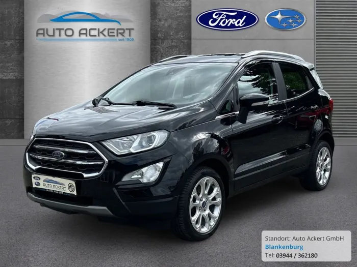 Ford EcoSport Titanium Kam. SHz. Key-Free PDC W-Pak