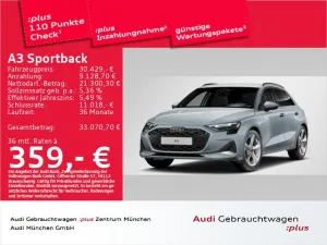 Audi A3 Sportback 30 TFSI S tronic AHK/Navi+/LED/Virt