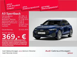 Audi A3 Sportback 30 TFSI S tronic S line AHK/Navi+/V