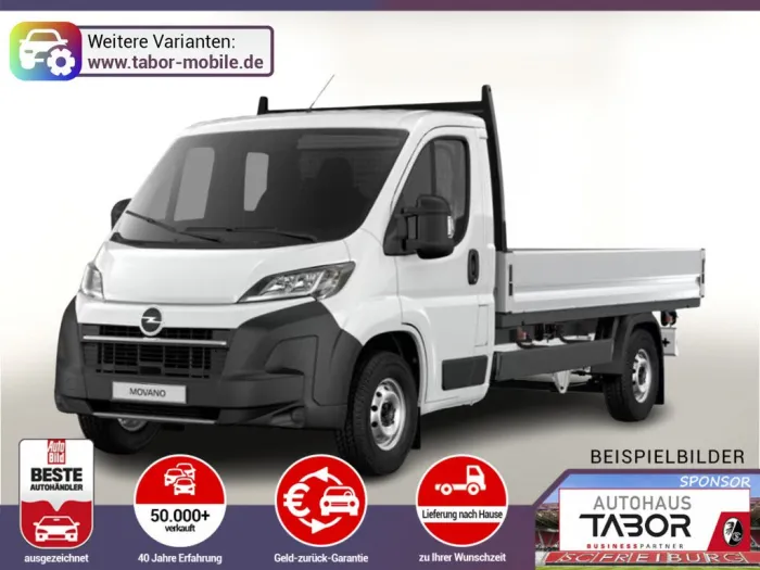 Opel Movano Pritsche 35+ L3 AppleC Kam UVP-42%*