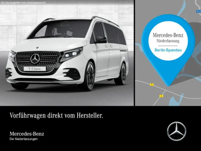 Mercedes-Benz V 300 d AMG AHK LED Burmester el.Türen