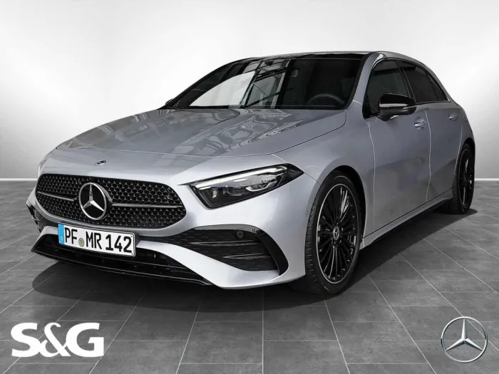 Mercedes-Benz A 200 AMG MBUX+360°+M-LED+Pano+Night+Smartphone
