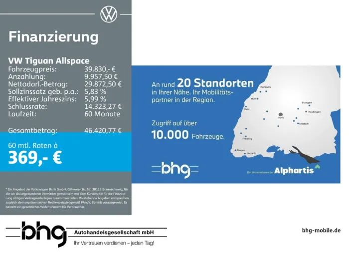 Volkswagen Tiguan Allspace 2,0 l TDI DSG LIFE
