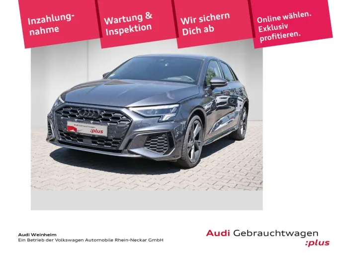 Audi A3 45 TFSI Black Paket S-Line Head Up LED S-tron