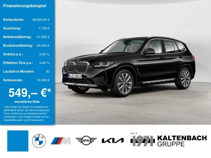 BMW X3 xDrive 20i FACEL. AHK LED STANDHZ ACC W-LAN