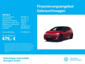 Volkswagen ID.3 GTX Navi Kamera ACC LED HUD SHZ