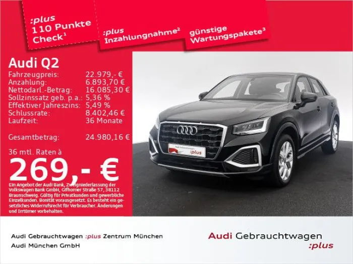 Audi Q2 35 TFSI S tronic advanced Navi+