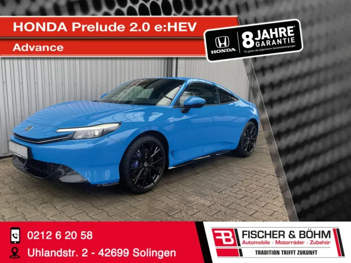 Honda Prelude 2.0 e:HEV Hybrid Advance