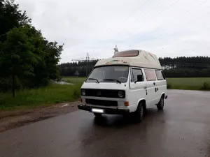 Volkswagen VW Bus Turbodiesel T3 mit Westfalia Hochda...