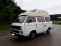 Volkswagen VW Bus Turbodiesel T3 mit Westfalia Hochda...