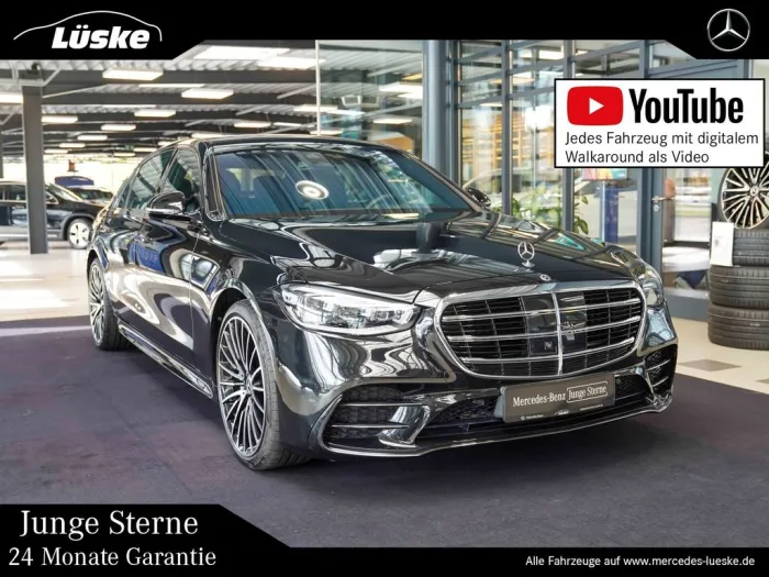 Mercedes-Benz S 450 d 4M AMG Line lang Night Paket Nappa Leder