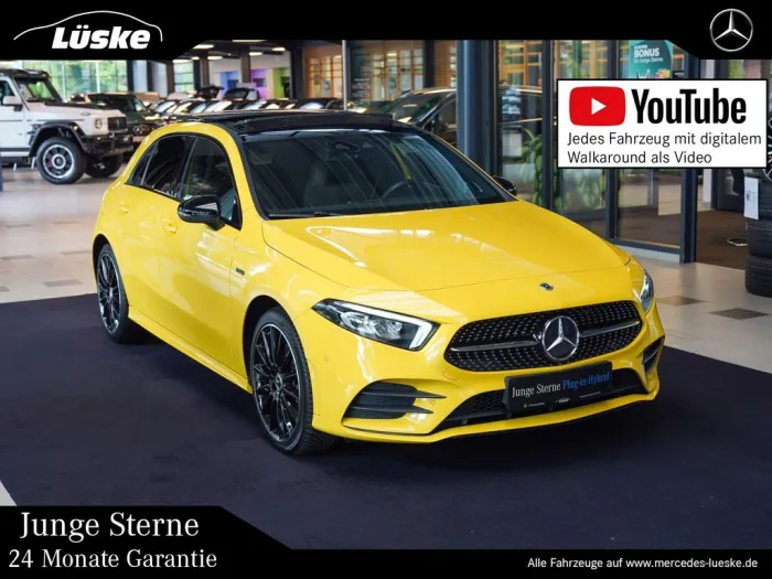 Mercedes-Benz A 250 e AMG Line Night Vielspeiche Pano Burmeste