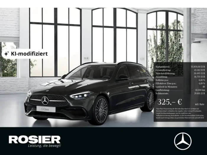 Mercedes-Benz C 220 d 4M T-Modell AMG Line NIGHT AHK ACC LED