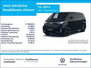 Volkswagen ID. Buzz GTX LR KAM 360° NAVI VIRT MEMORY SHZ