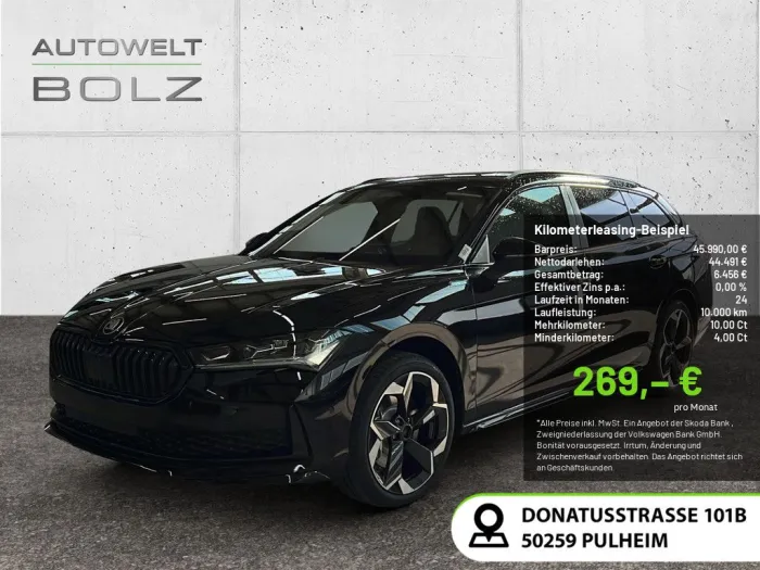 Skoda Superb Combi 2.0 TDI Sportline 4x4 NAVI AHK 360°