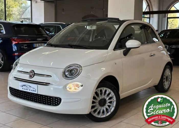 Fiat FIAT 500C 1.2 LOUNGE *NEOPATENTATI*BLUETOOTH*CRU