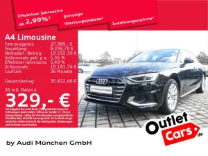 Audi A4 Limousine 35 TFSI S tronic advanced AHK/HuD/K