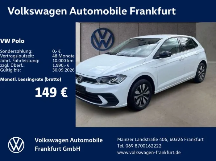 Volkswagen Polo ENERGY 1,0 l (80 PS) -   Top Deal Tageszula