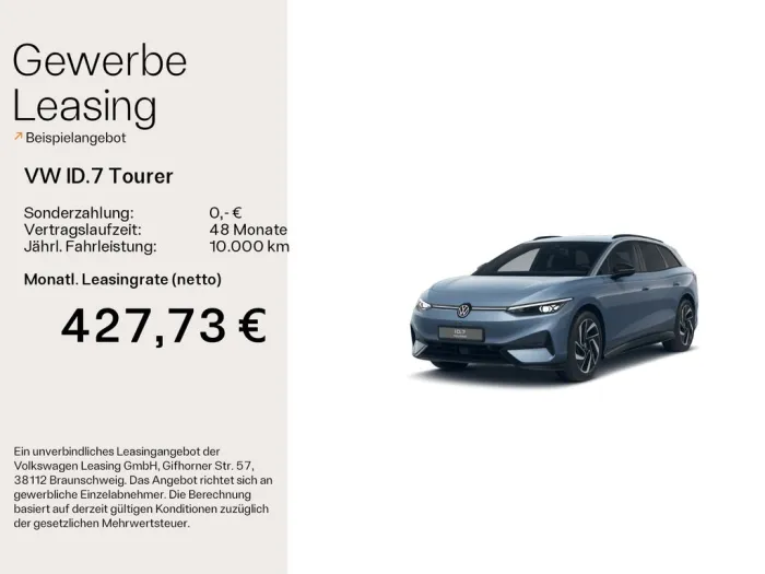 Volkswagen ID.7 Tourer Pro S AHK*HuD*H&K*Massage*RFK*ACC