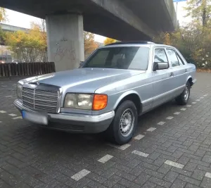 Mercedes-Benz W126 380 SE V8, Bj. 1979, Ez.1980, 176.500...