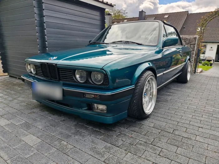 BMW E30 318i Cabrio Leder H Kennzeichen Ol...