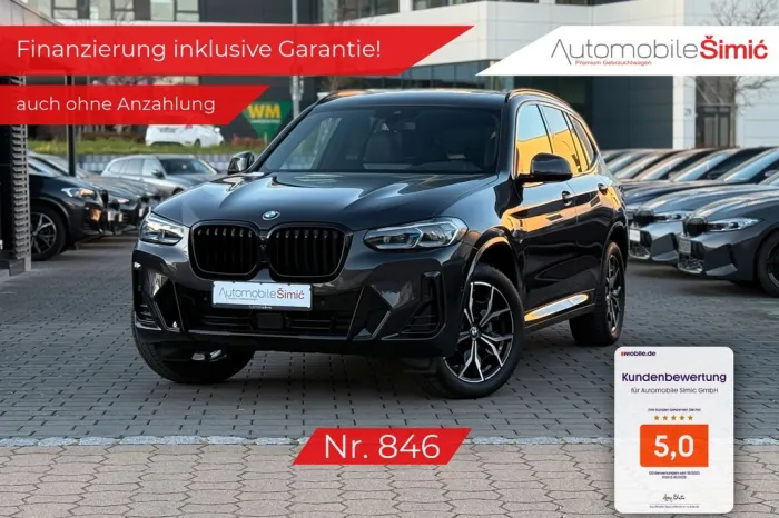 BMW X3 xD 20 i M Sport Laser Pano AHK HuD h/k StHzg