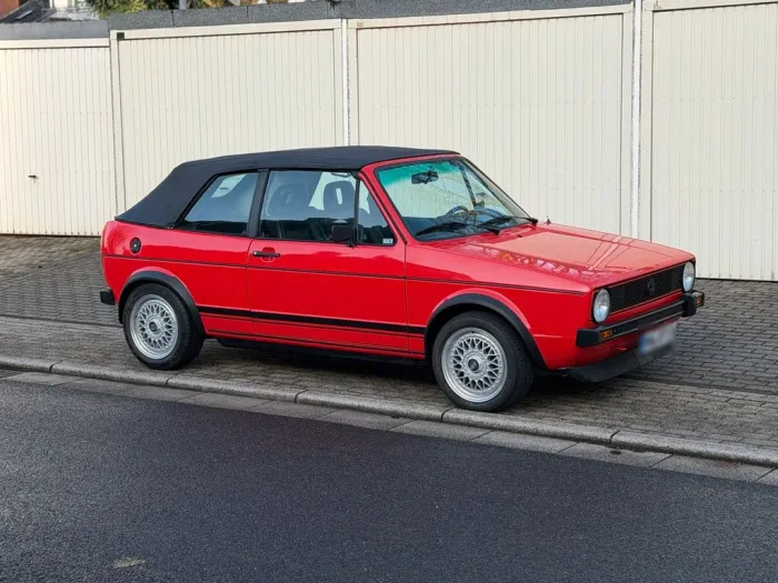 Volkswagen VW Golf 1 Cabriolet 1.8  112 PS  RECARO ...