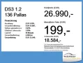 DS Automobiles DS3 1.2 136 Pallas Navi Kamera 360 TotWinkel