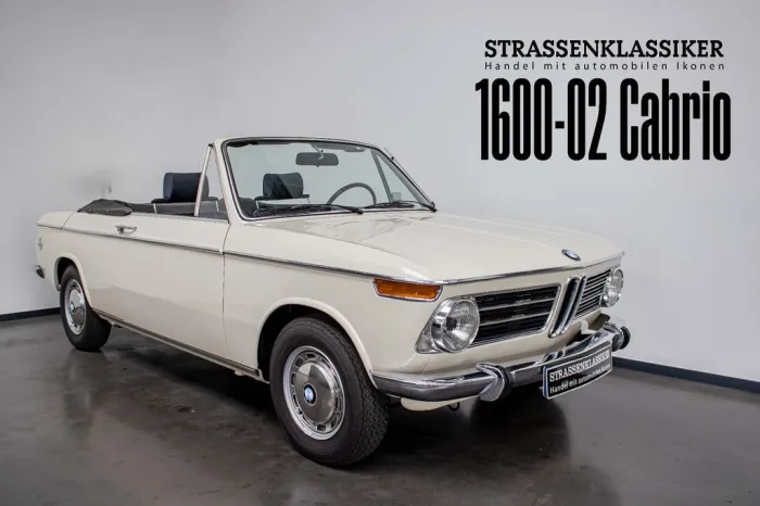 BMW 1600-02 Cabrio TOP ZUSTAND Note 1-