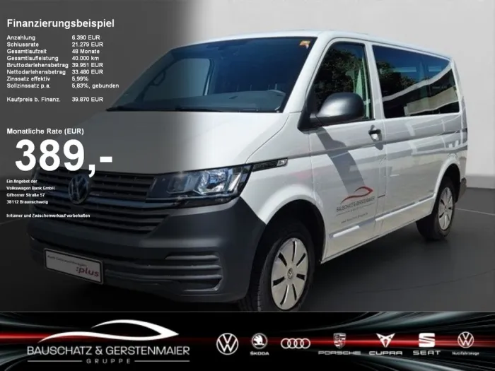 Volkswagen T6.1 Transporter Caravelle 8-Sitzer Klima Trendl