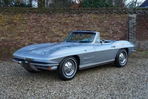 Corvette C2 Sting Ray Convertible Manual Gearbox, Very or