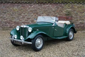 MG TD Sympathetic restoration from some years ago,