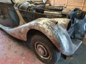 Jaguar MK V, Baujahr 1949, H-Zulassung