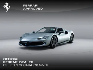 Ferrari 296 GTS >GRIGIO TITANIO*CIOCCOLATO*1.OWNER< LED