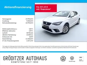 Seat Ibiza Style  1,0 TSI  CAM-SHZ-Full LinkILED