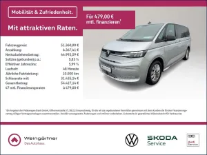 Volkswagen T7 Multivan Life lang 2.0 TDI, AHK, Navi, Digita